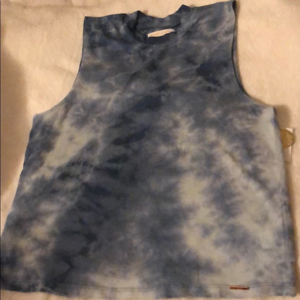 Spiritual Gangster Blue top NWT